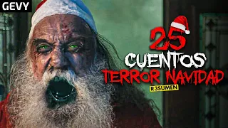 25 CUENTOS DE TERROR PARA NAVIDAD (De4thcember) Resumen En 14 Minutos