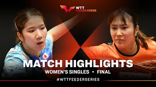 Sakura Mori vs Asuka Sasao | WS Final | WTT Feeder Bangkok 2023