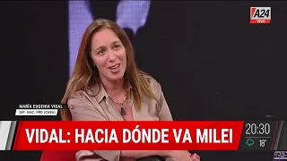📣 María Eugenia Vidal: "Nuestro desafío es mostrar que el PRO es mejor que Milei"