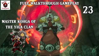 MASTER KOHGA OF THE YIGA CLAN | FULL WALKTHROUGH| ZELDA TEARS OF THE KINGDOM (2023) | PART 23