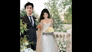 Zhao Lusi and Wu Lei's Unexpected Marriage Announcement  shocked everyone.😱🤯 #zhaolusi #wulei