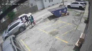 Blue Island carjacking, victim’s attempt to fight off suspects, caught on tape