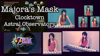 Zelda: Majora's Mask Medley (Clock Town/Astral Observatory) Vocal, Piano Cover | Michelle Heafy