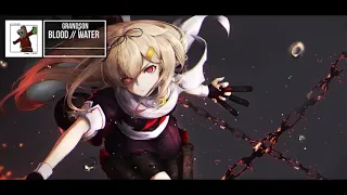 Nightcore - Blood / / Water ( Lyrics )[1hour]