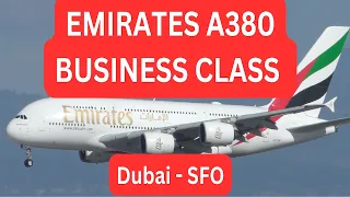 Emirates Business Class - Dubai to San Francisco - Airbus A380