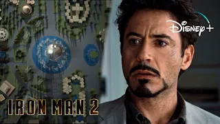 Iron-Man 2 | Tony Visits Pepper In Her Office Scene | Disney+ [2010]