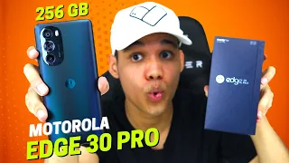 MOTO EDGE 30 PRO - BONITO e PODEROSO! SNAPDRAGON 8 Gen 1 | 12 GB de RAM -  MOTOROLA | UNBOXING