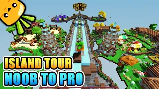 Roblox Islands Building Tour from Noob to Pro Island