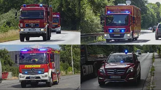 [GROẞEINSATZ-FEU 7] Einsatzfahrten Feuerwehr und Rettungsdienst Kreis Rd-Eck/ Kiel￼