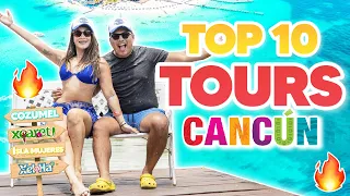 ✅ CANCÚN: 10 Tours BARATOS que DEBES HACER en RIVIERA MAYA 🔥 ¿Qué hacer en Cancún? 🌴 100% REAL