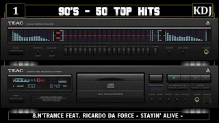 90s - 50 Top Hits (2022)(KDJ)(Rap/Pop/Ragga/Dance/House)