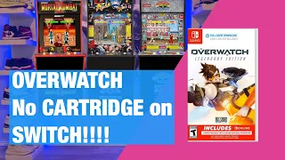 OVERWATCH selling a physical SWITCH game with NO CARTRIDGE!!!!