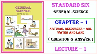 Natural Resources Air, Water and Land  class 6 General Science chapter 1 l Question & Answer #class6