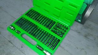 Набір біт Toptul Torx, HEX, Spline, RIBE, SQ 60 предметів (GCAI6003)