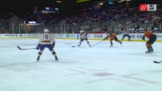 Alex Iafallo cranks the one-timer and beats Karel Vejmelka far-side for a power-play goal.