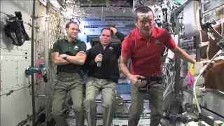 Space Station Hosts First Hangout