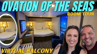 Ovation of the Seas Interior Virtual Balcony Room Tour - Cabin 7521