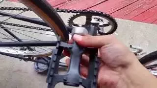 How to change pedals on a TREK road bike