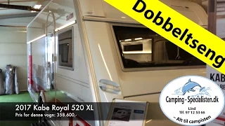 2017 Kabe Royal 520 XL - Campingvogn med dobbeltseng