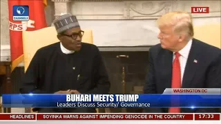 Nigerian Herdsmen Don't Carry Weapons Buhari Tells Trump