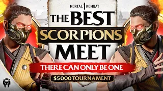 THE $5000 MIRRORMATCH: THE BEST SCORPIONS FIGHT FOR THE FIRST TIME | Mortal Kombat 1