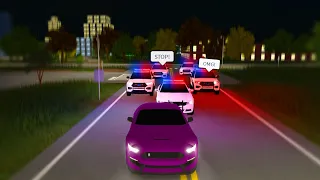 CRAZY Police Chase Ends BAD For Suspect... HE Robbed The JEWELLERY Store! (Roblox)