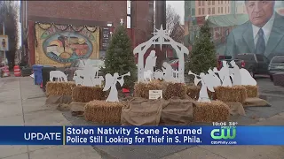 Stolen Nativity Scene Returned, Police Are Still Searching For The Thief