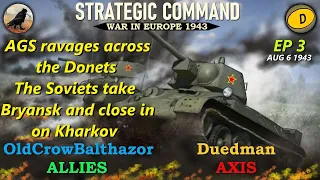 Strategic Command War in Europe 1943 Scenario Ep 3 OldCrowBalthazor [Allies] vs Duedman [Axis]