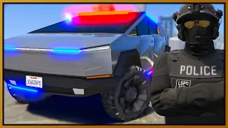 I Trick Players With Hidden Cop Car in GTA 5 RP