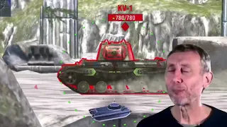 KV-2 Funny Moments - WoT Blitz #bossmode