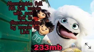 abominable download movie link full HDmovie by link