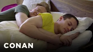 Elijah Wood On Spooning With Conan | CONAN on TBS