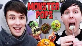 Halloween Baking - MONSTER POPS!