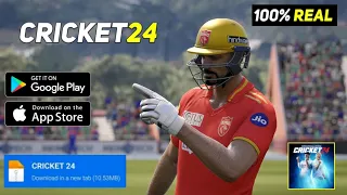 How to download Cricket24 in Android Mobile 🤯| Cricket 24 play in mobile🎮