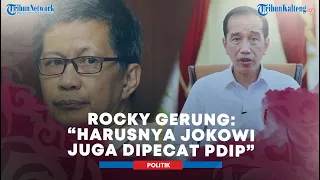 Rocky Gerung Bicara Soal Budiman Sudjatmiko: "Harusnya Jokowi Juga Dipecat"