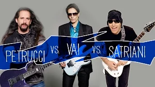 Steve Vai Vs Joe Satriani Vs John Petrucci | The Best Guitar Players in the World