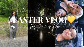 RAW AND UNCUT EASTER VLOG WITH MY FAMILY AND FRIEND /PAJAM PARTY