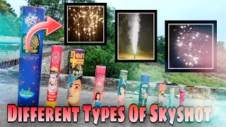 Different Types Of Skyshot Testing 2020 | | Diwali Crackers | Crackerz Experiment