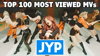 [TOP 100] Most Viewed JYP Music Videos (January 2021)