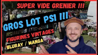 Vide Grenier Live !! Gros lot PS1 et Figurines Vintages !