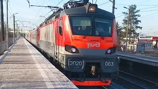 ЭП20-063 с очень приветливой бригадой