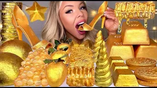 GOLD BARS, 24 KARAT🍺🥇GOLDHONEYCOMB, 🥮EDIBLE STILETTO, UNICORNHORN, JELLY MUKBANG