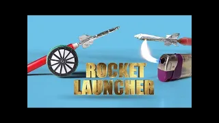 Machis ka Rocket|🚀DIY Mini Matchstick Rocket Launcher: Crafting Thrills with Aluminum Foil and Paper