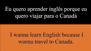 Aula de Inglês Para Conversação - Aprenda  a montar frases em inglês e aprenda mais rápido (Aula 01)