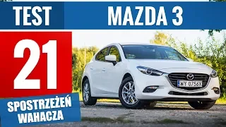 Mazda 3 2.0 SkyACTIV-G 120 KM SkyENERGY (2018) - TEST PL
