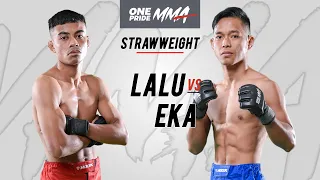 GAK ADA AMPUN !! Lalu Sofian Vs Eka Darmawansyah | Full Fight FN 66 One Pride MMA