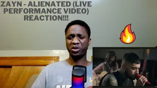 ZAYN - Alienated (Live Performance Video) REACTION!!!