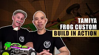 TAMIYA | TAMIYA FROG CUSTOM BUILD IN ACTION RC CAR 2WD OFFROAD BUGGY KIT | #askHearns