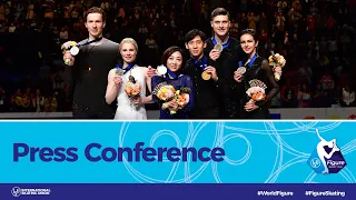ISU World Figure Skating Championships 2019, Press Conference: Pairs Final