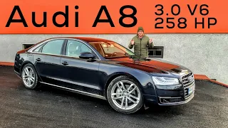 A great deal: 2015 Audi A8 | 3.0 V6 TDI 258 HP 580 Nm | 42.980 km | Tiptronic | used car test review